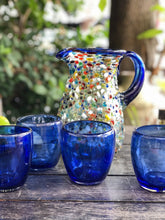 Load image into Gallery viewer, Handblown Alegría Glass Pitcher - Glasswear