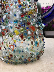 Handblown Alegría Glass Pitcher - Glasswear