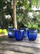 Load image into Gallery viewer, Handblown Cielo Glasses - set of 4 - Glasswear