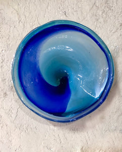 Handblown Florecer Bowl or Wall Hanging - Glasswear