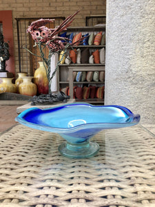 Handblown Florecer Bowl or Wall Hanging - Glasswear