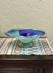 Handblown Florecer Bowl or Wall Hanging - Glasswear