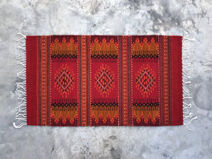 Handwoven Amuzgo Natural Wool Rug - Rugs Home Decor