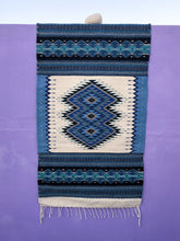 Load image into Gallery viewer, Oaxaca mexican rug, handwoven and hand dyed.